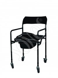 SLS 809 Deri Döşemeli Tekerlekli/Tekerleksiz Klozet Yükseltici